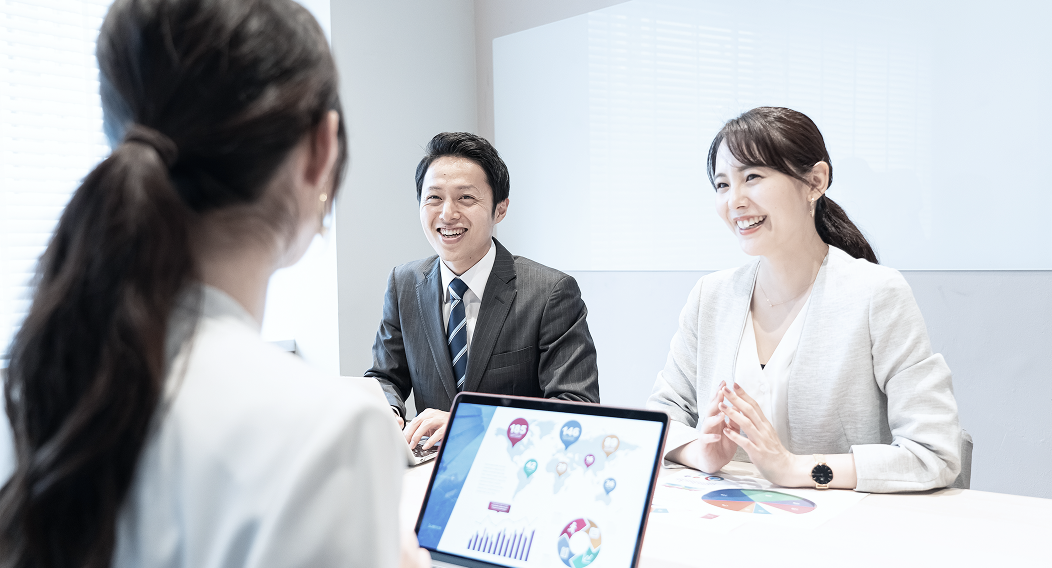 採用支援室の1日の流れのイメージ